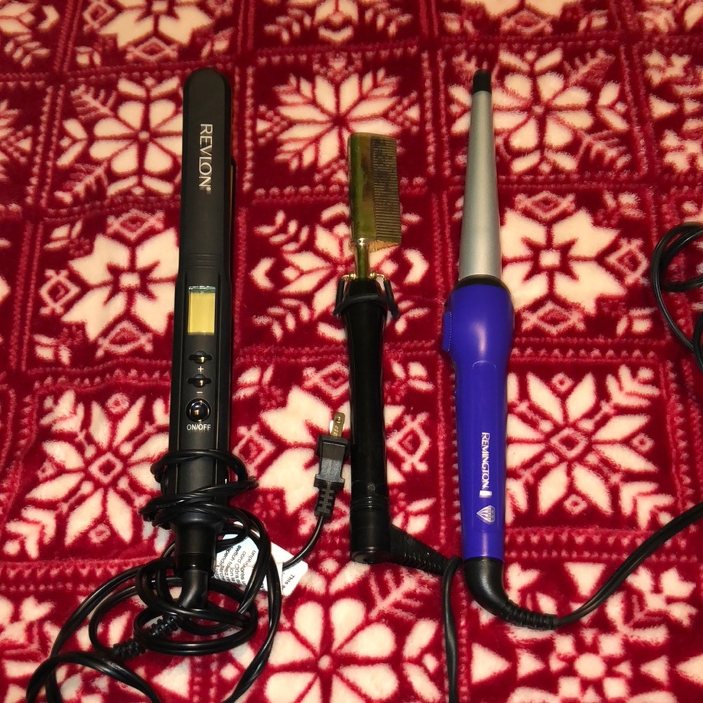 Flat Irons, Pressing Comb, and Wand Curler